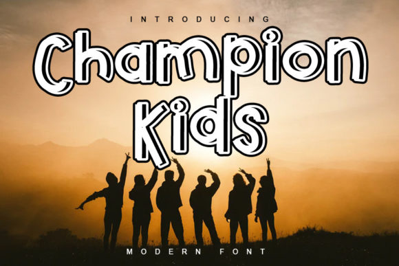 Champion Kids: The Perfect Font for Playful Design