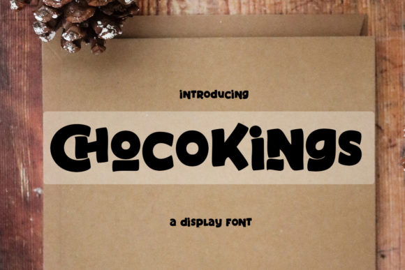 Chocokings: The Playful Display Font for Creative Projects