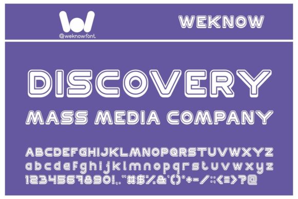 Discovery: A Bold Display Font for High-Impact Design