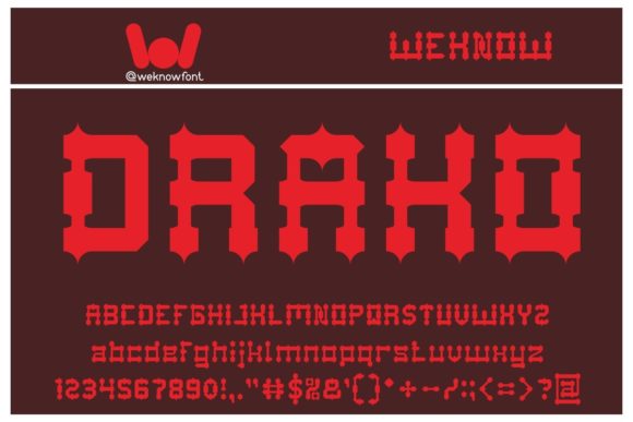 Drako Heart: Strategic Typography for High-Impact Halloween Design