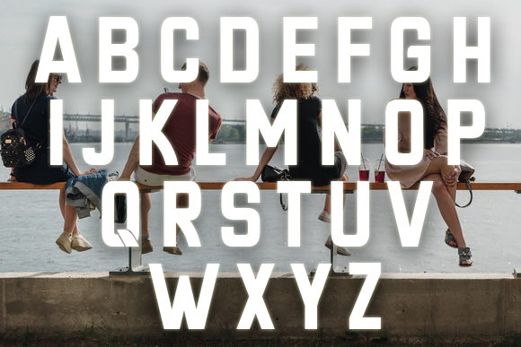 Hangout: A Bold Display Font for Impactful Design