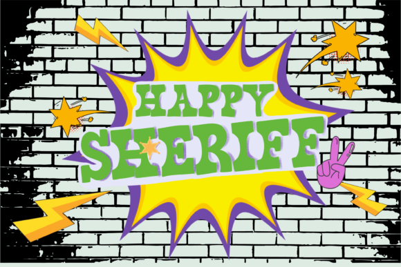Happy Sheriff: The Western Display Font for Bold Design