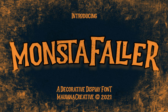 Monstafaller: Bold Typography for Distinct Branding