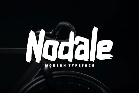 Nodale: Elevating Your Brand Identity with Bold, Brushed Typography