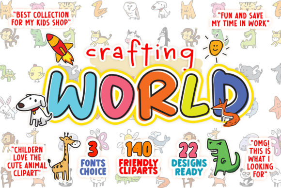 The Playful Power of Crafting World: Why This Display Font Is the Secret Weapon for Creative Projects