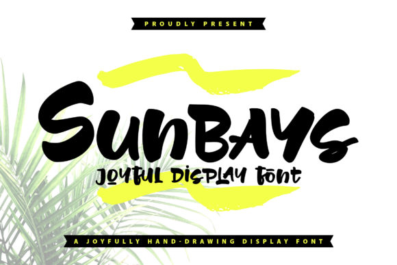 Unlocking Sunbays: A Chic Display Font for Modern Creators