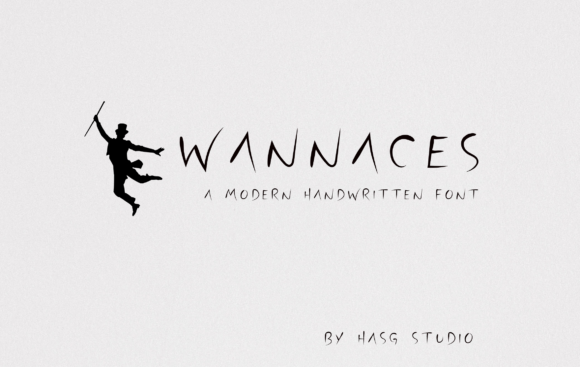 Wannaces: The Casual Display Font for Relaxed Design